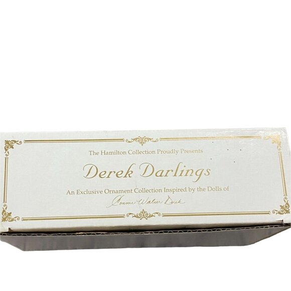 The Hamilton Collection Derek Darlings 3 Pc Ornament Set-Vintage-1994-NWB - Picture 9 of 11